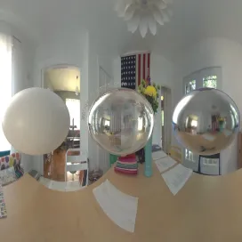 Bright michigan dining room
